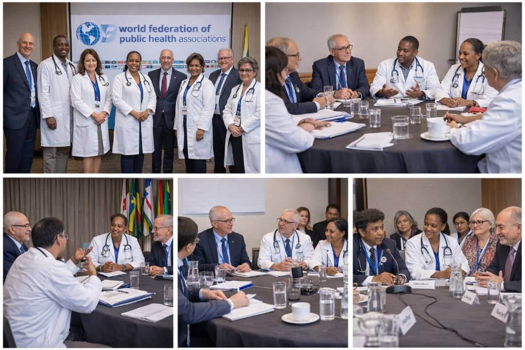 Public health professionals working in the community